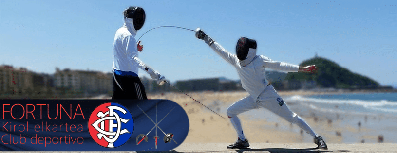 El club Fortuna es uno de los referentes de la esgrima en Euskadi.