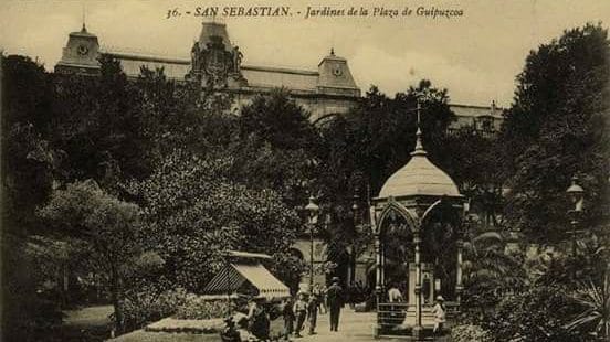 plaza de Gipuzkoa, imagen antigua