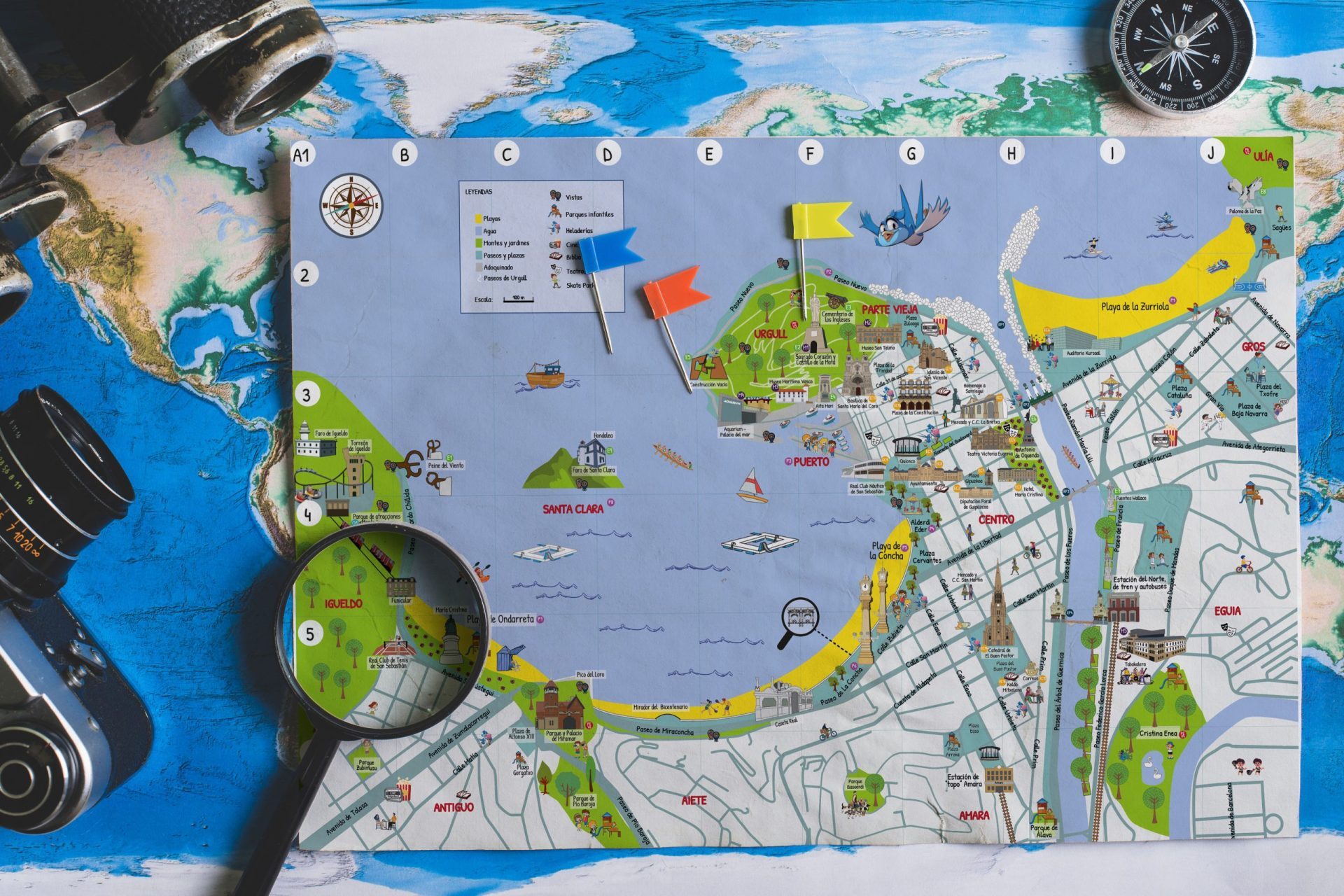 Mapa Txiki mapa+ Guía digital de Donostia - San Sebastián • Donosti en Familia