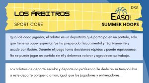 sport core, los árbitros